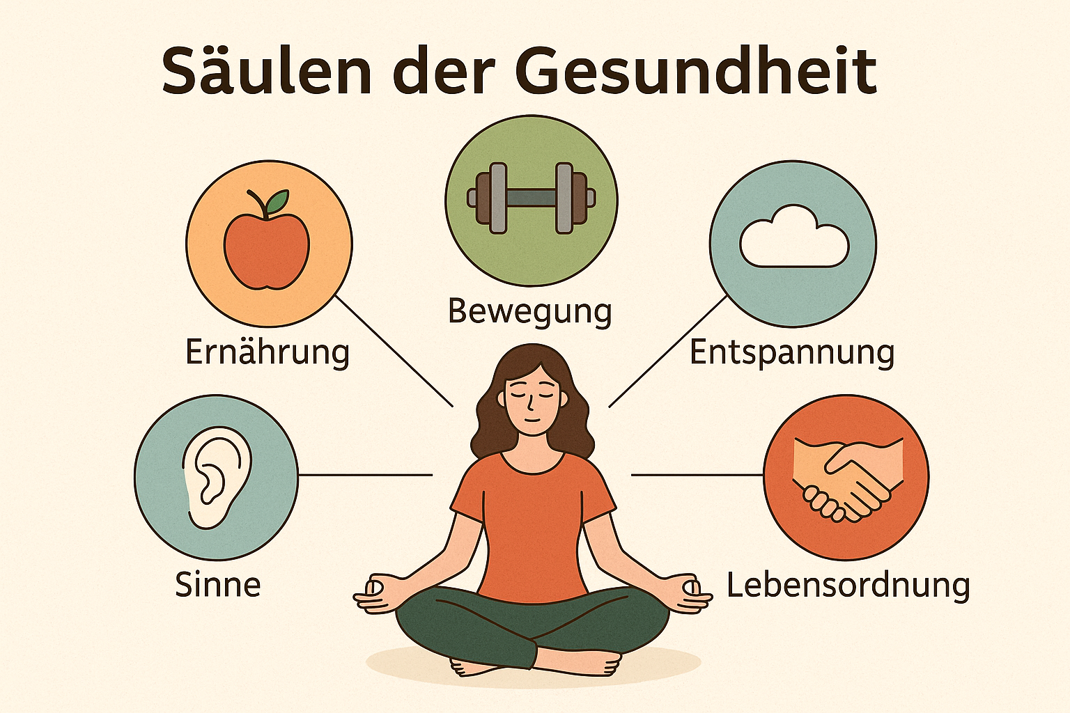 Was sind die 5 Säulen der Gesundheit? Ein umfassender Vergleich wichtiger Modelle auf gesundheitsthemen.at